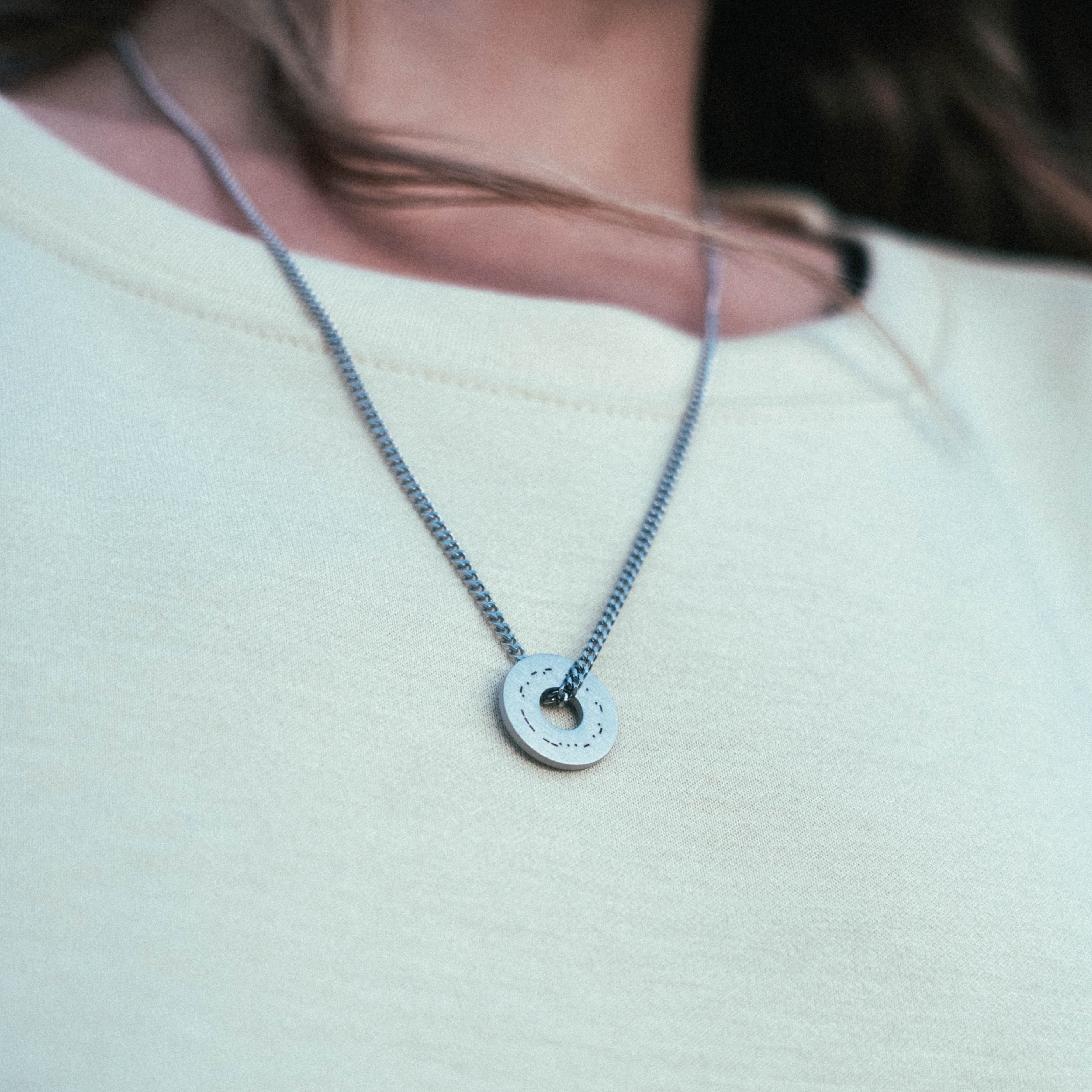 WAV - Minimal Customized Jewelry - Ring Necklace